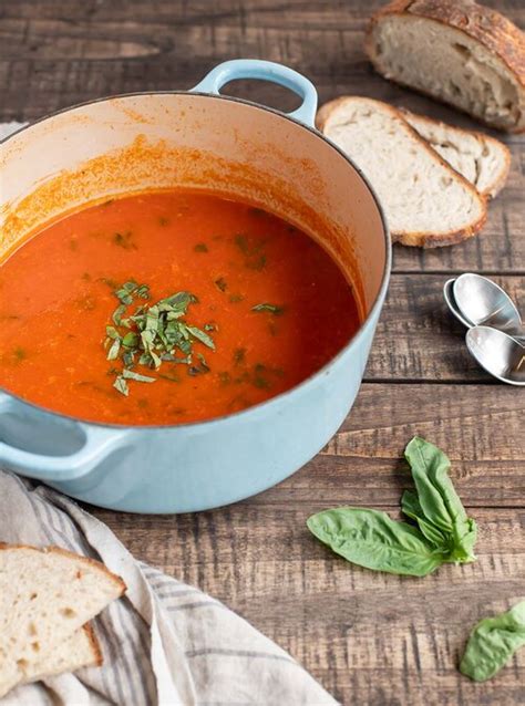 Canning Tomato Basil Soup: A Step-by-Step Guide - PlantHD