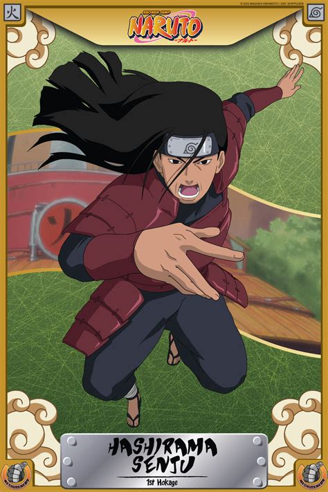 hashirama senju le 1st hokage by valentinandujar on DeviantArt