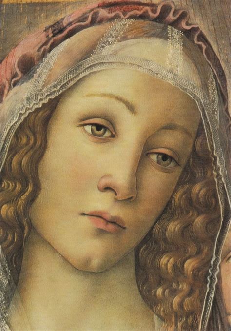 gentlewave:“ Sandro Botticelli (c. 1445–1510): Madonna of the Pomegranate [Madonna della ...