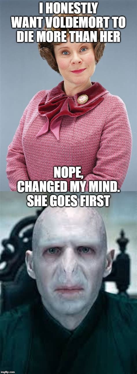 Harry Potter Memes Umbridge : Even Voldemort Hates Umbridge Meme By ...