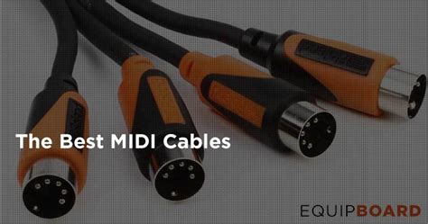 5 Best MIDI Cables: Top Convenient Connectivity Choices 2024