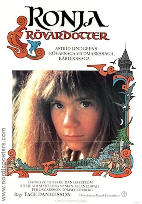 RONJA ROBBERSDAUGHTER Movie poster 1984 original NordicPosters