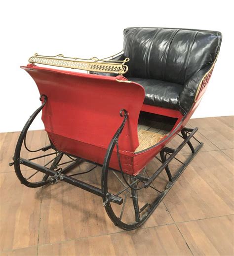 Sold Price: Antique 19th C. Hand Forged Horse Drawn Sleigh - August 6, 0120 10:00 AM MST