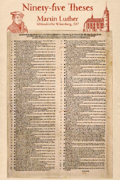 Martin Luther 95 Theses (original Latin) Poster | Zazzle.com in 2021 ...