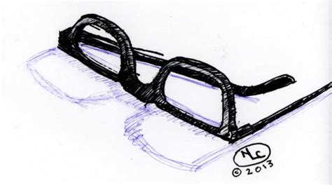 Spectacles Sketch at PaintingValley.com | Explore collection of Spectacles Sketch