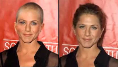 Jennifer Aniston: BALD (in Fake Facebook Photo)! - The Hollywood Gossip