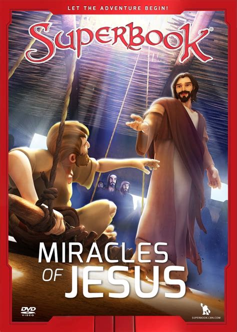 DVD-Miracles Of Jesus (SuperBook) - Walmart.com