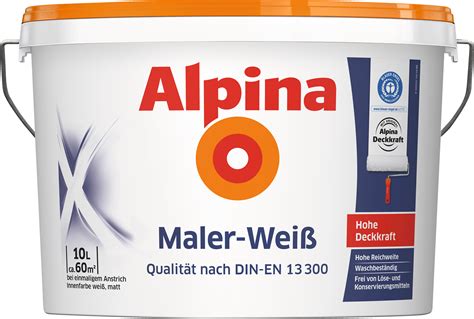 Alpina Maler-Weiß - Alpina Farben