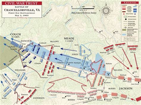 Chancellorsville - May 1, 1863 (With images) | Civil war history, Battle of chancellorsville ...