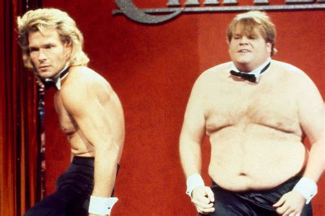 SNL writer defends Chris Farley Chippendales sketch