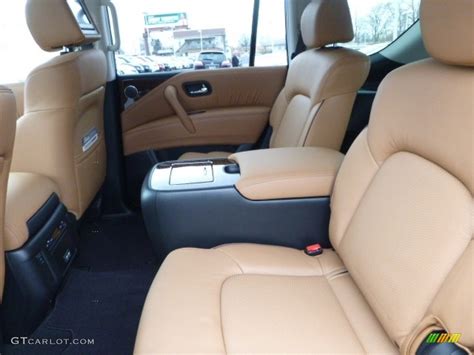 Tan Interior 2017 Nissan Armada Platinum 4x4 Photo #118106745 | GTCarLot.com