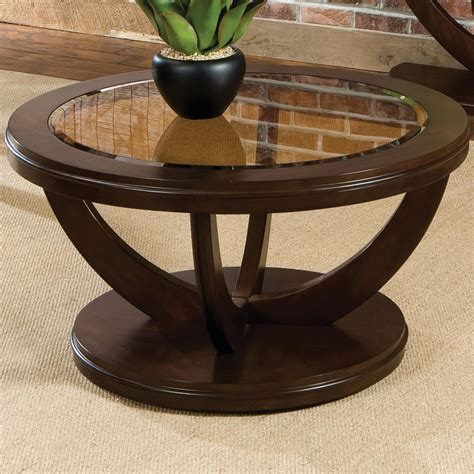 Dark Wood Coffee Table With Glass Top - Modern Elm Wooden Coffee Table / Tables Black Glass Top ...