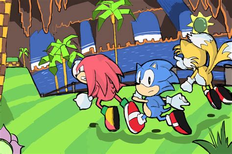 Sonic Mania - Green Hill Zone by Retro-Robosan on DeviantArt