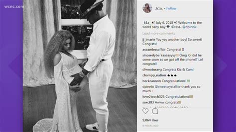 Cam Newton, girlfriend Kia Proctor welcome baby boy | wcnc.com