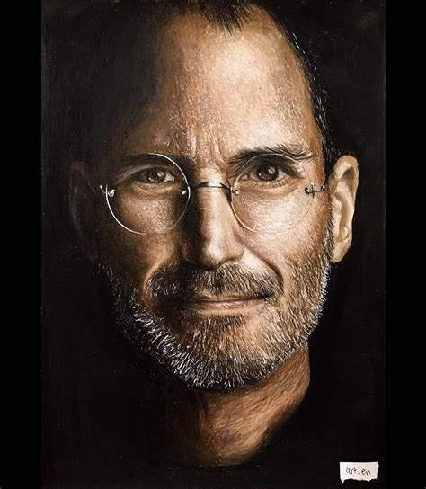 Portrait of Steve Jobs by @art_en (IG) #ArtGully | Portrait, Psychedelic illustration, Fantasy ...