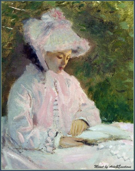 "Springtime".(1872).(Detail) By Claude Monet.French impressionist Walters Art Museum/Baltimore ...