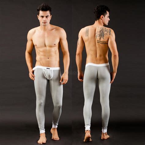 Winter Warm Men Sexy Skinny Modal Underwear Thermal Pants Long John Leggings G86 | eBay