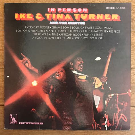 Ike & Tina Turner And The The Ikettes - In Person (1969, Vinyl) | Discogs