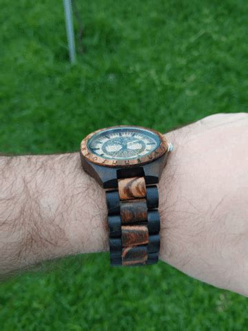 Tree Of Life Yggdrasil Handmade Wooden Watch - Vikingenes