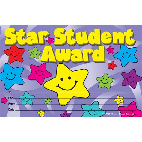 Star Student Awards - TCR1922 | Teacher Created Resources