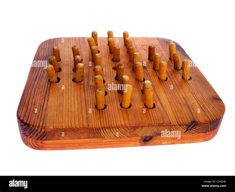 Peg solitaire hi-res stock photography and images - Alamy