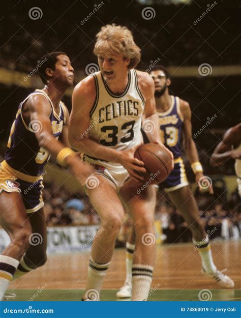 Larry Bird, Boston Celtics. Editorial Stock Image - Image of bird, slide: 73860019