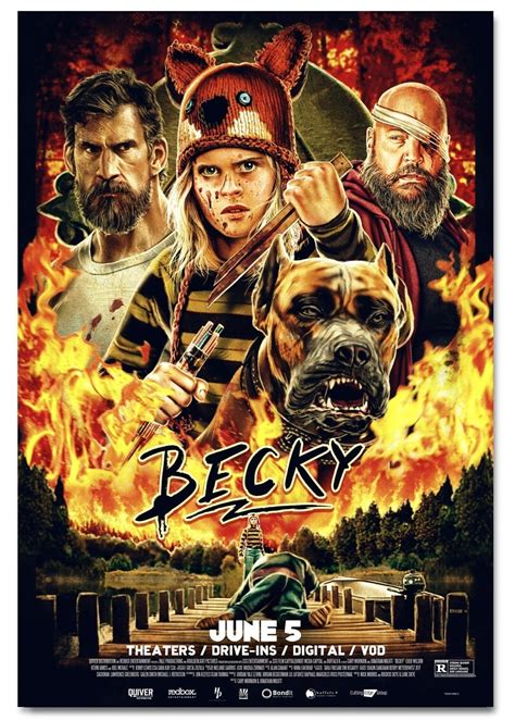 New Poster for Thriller 'Becky' - Starring Lulu Wilson and Kevin James (as as Neo Nazi Criminal ...