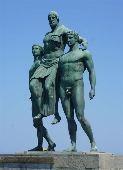 Free Images : monument, statue, sculpture, brass, greece, image, gods, mythology, work of art ...