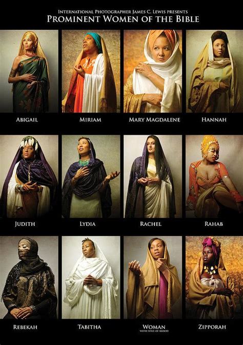 Prominent Women of the Bible Art Print by Icons Of The Bible | Bible ...