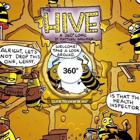 "The Hive" a 360° comic by Matthew Gallman