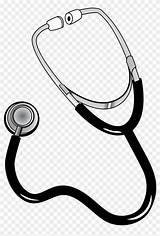 Stethoscope Black White Line Art Coloring Book Colouring  sketch template