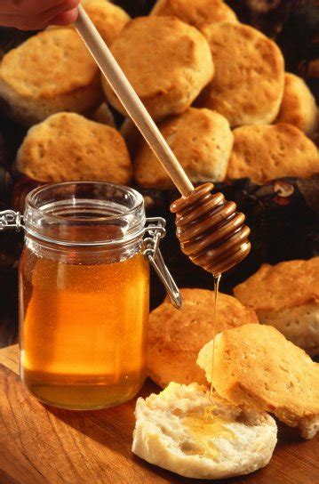 Image libre: miel, biscuits