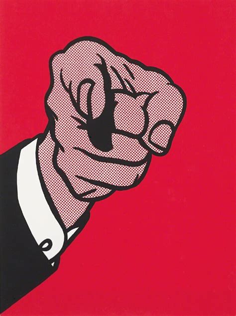 Roy Lichtenstein - Finger Pointing [1973] | [Phillips Auctio… | Flickr
