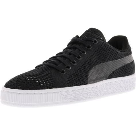 PUMA - Puma Men's Basket Classic Evoknit Black / Ankle-High Fabric ...