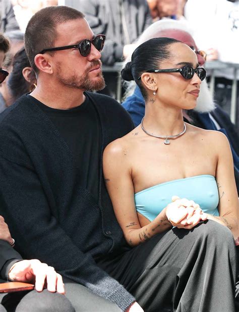 Zoë Kravitz, Channing Tatum Attend Lenny Kravitz's Walk of Fame Ceremony