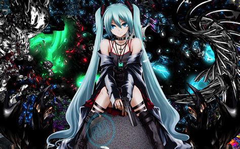 hatsune miku the black C4D by ali11223388 on DeviantArt