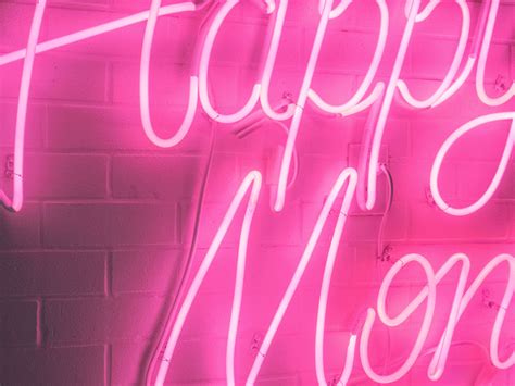 Happy Neon Sign by John Choura for Happy Money on Dribbble