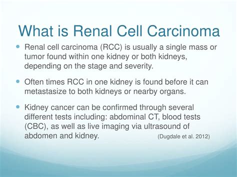 PPT - Treatment Options for Renal Cell Carcinoma PowerPoint Presentation - ID:5106332