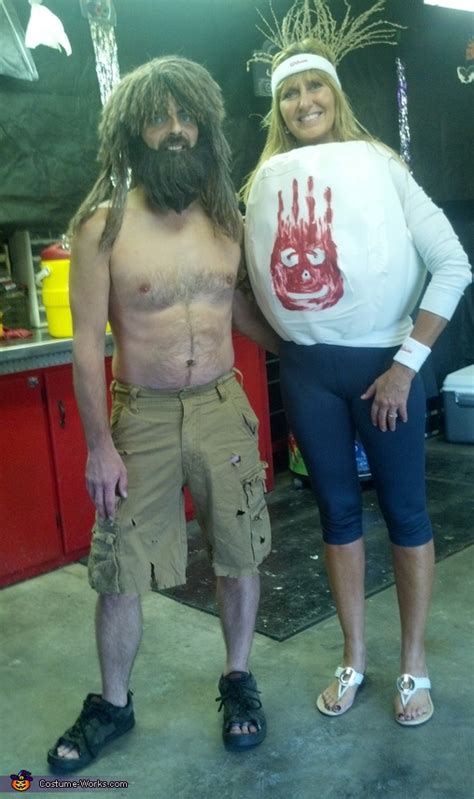 Castaway and Wilson Couple Costume | Unique DIY Costumes