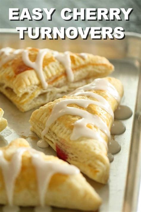 Puff pastry cherry turnovers – Artofit