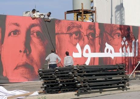 Lebanese Workers Prepare Place Next Grave Editorial Stock Photo - Stock ...