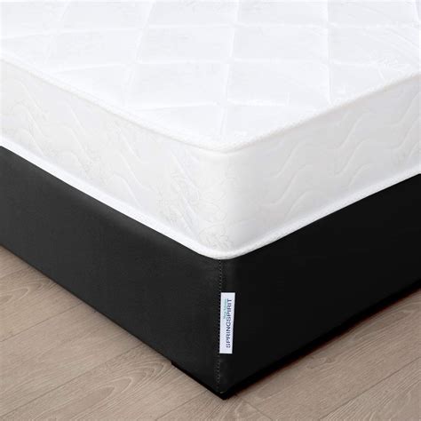 Box Spring Cover Twin XL, Smooth and Elastic Wrap Around, Black– Biloban Online Store