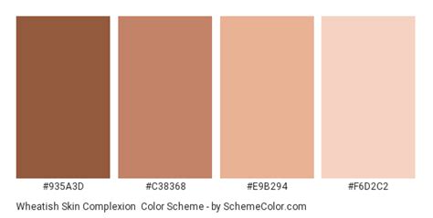 Wheatish Skin Complexion Color Scheme » Skin » SchemeColor.com