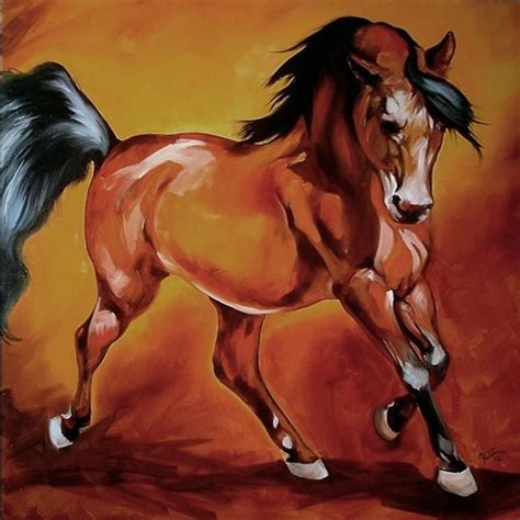 MUSTANG STALLION | Horse painting, Western art, Artist portfolio