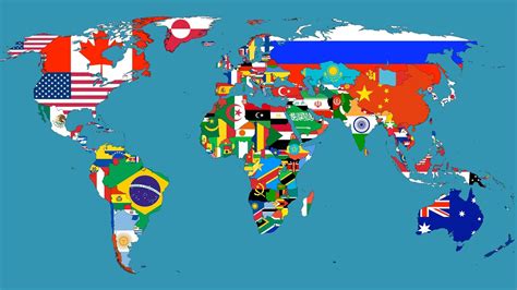 world map with countries - Free Large Images