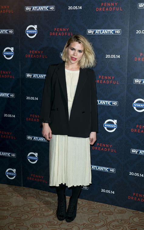 BILLIE PIPER at Penny Dreadful Photocall in London – HawtCelebs