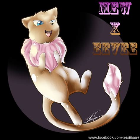 #10 Mew x Eevee by DragonightDraws on DeviantArt