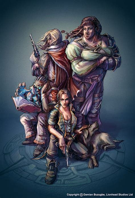 Fable 2 Four Heroes by OmenD4 Video Game Characters, Dnd Characters ...