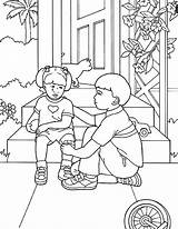 Serving Others Coloring Pages At GetColoringscom  Free Printable sketch template