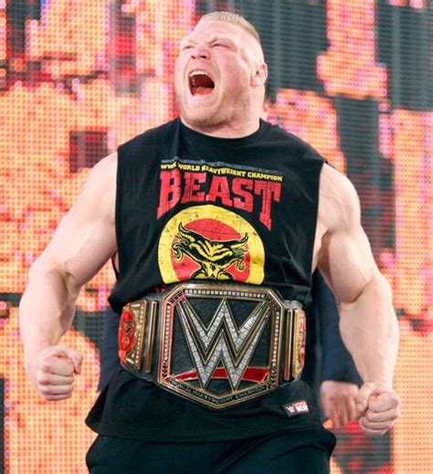 WWE World Heavyweight Champion Brock Lesnar | Brock lesnar, Wwe world ...